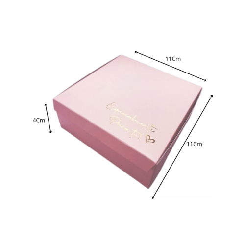 Caja pequeña rosada (Paquete x12) - 11cm x 11cm