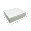 Caja empaque grande blanca (Paquete x12) - 33cm x 28cm