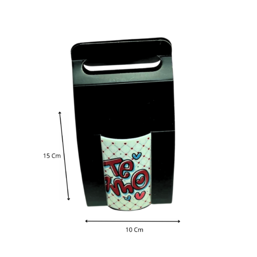 Caja mug negro (Paquete x12) - 15cm x 10cm