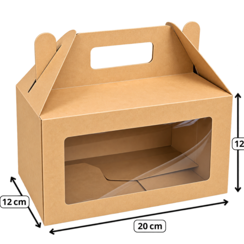 IMG_9721 Caja lonchera acetato kraft (Paquete x12) - 12cm x 20cm