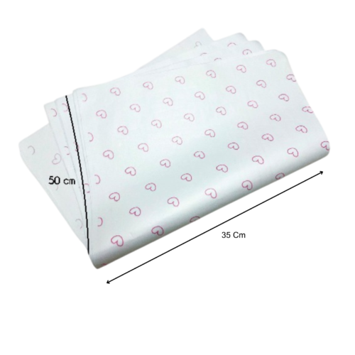 Papel copia corazones (Paquete x 12)