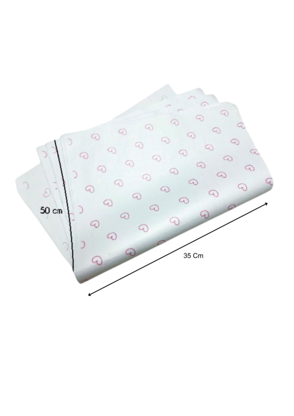 Papel copia corazones (Paquete x 12)