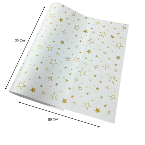 Papel copia estrellas (Paquete x 12)