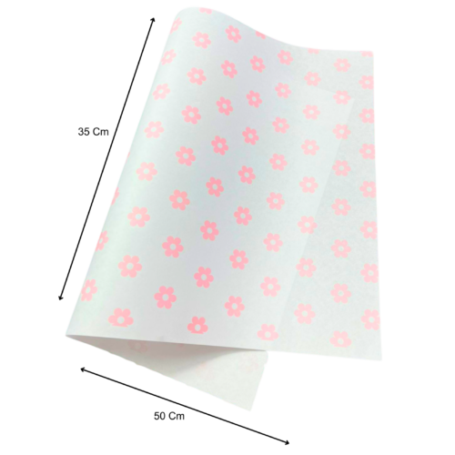Papel copia flores (Paquete x 12)