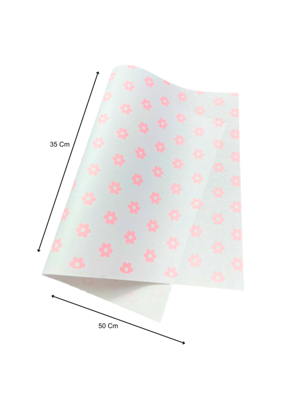 Papel copia flores (Paquete x 12)
