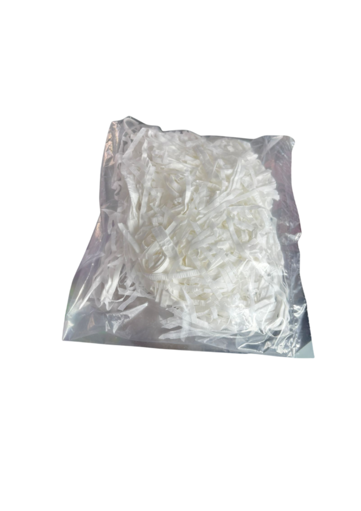 Papel viruta blanco