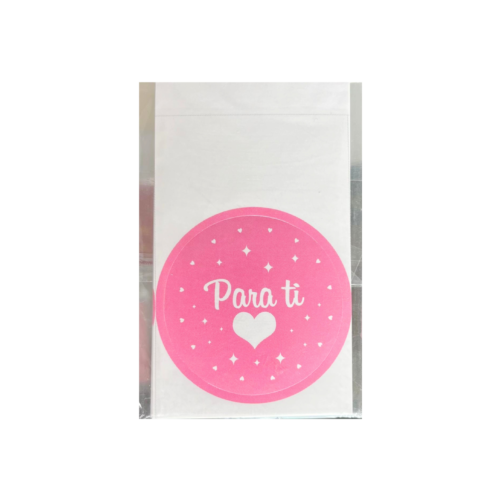 Stickers para ti rosado (Paquete x 12)