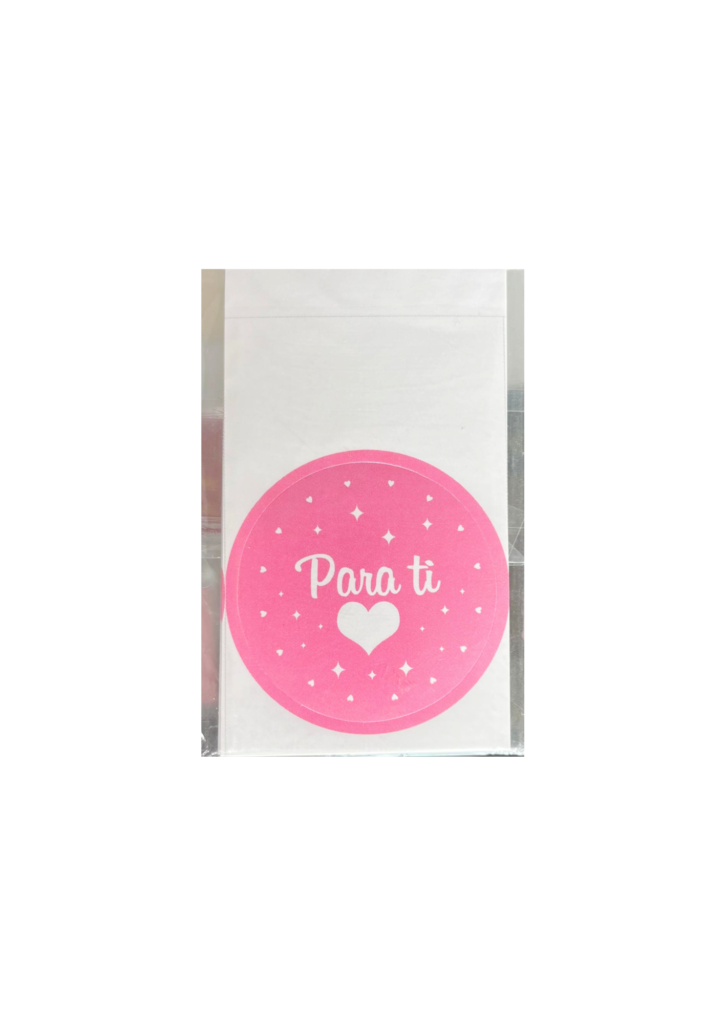 Stickers para ti rosado (Paquete x 12)