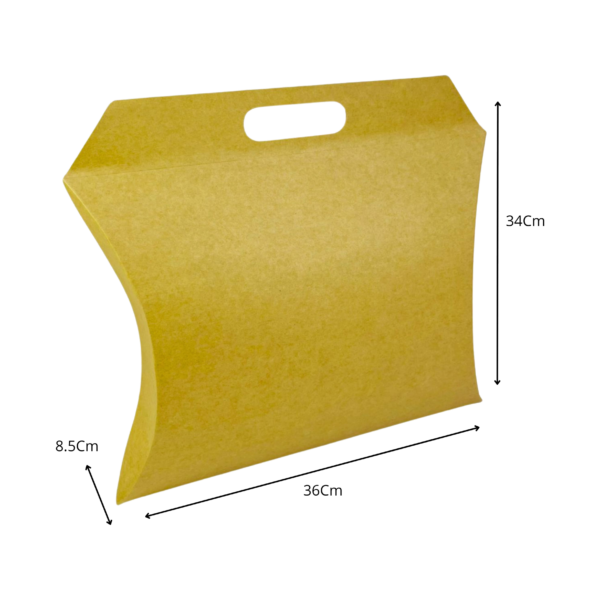 Caja bolso kraft  (Paquete x12) 36cm x 34cm