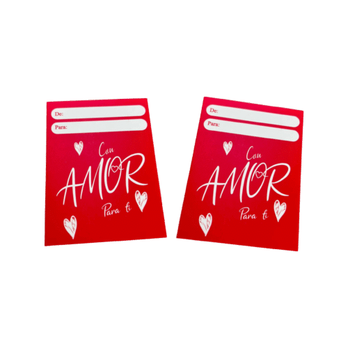 Tarjetas con amor para ti amor y amistad (Paquete x 12)