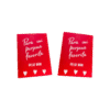 Tarjetas mi persona favorita amor y amistad (Paquete x 12)